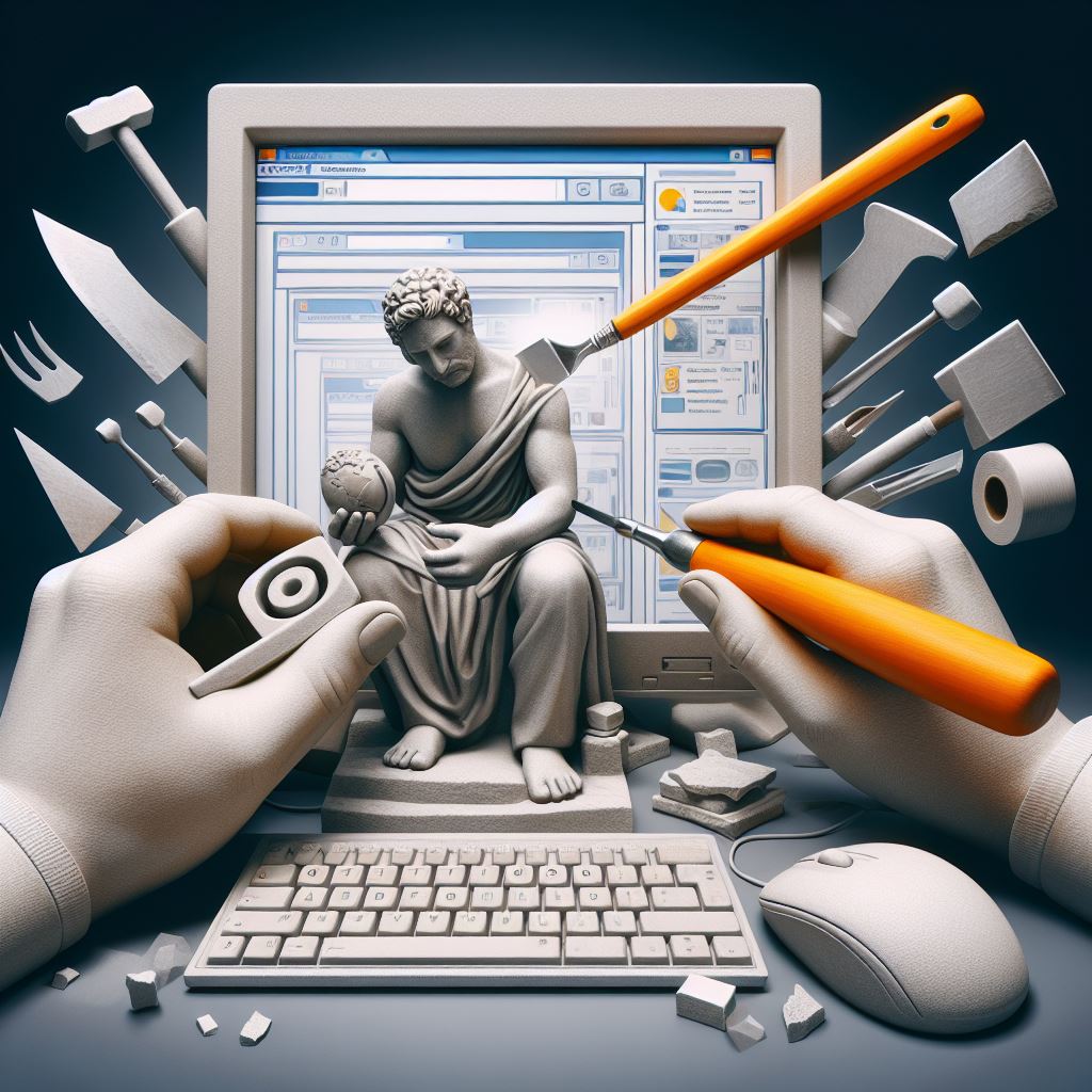 Sculpting Your Masterpiece Editing the Cloned Website How to Clone a website and Edit it
